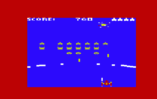 Gorf screenshot 2 for Vic-20
